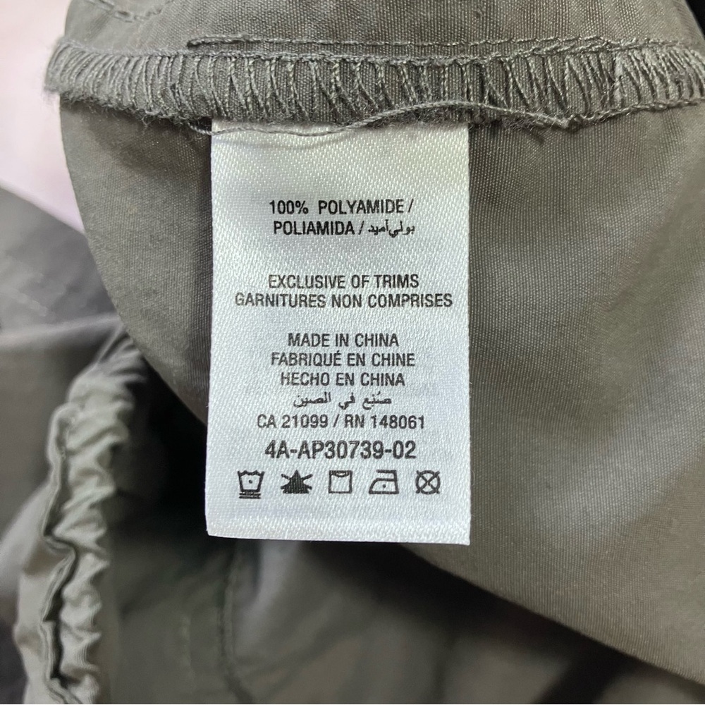 Ardene Graphite Grey Utility Cargo Parachute Longline Maxi Skirt Women’s M - Picture 10 of 10